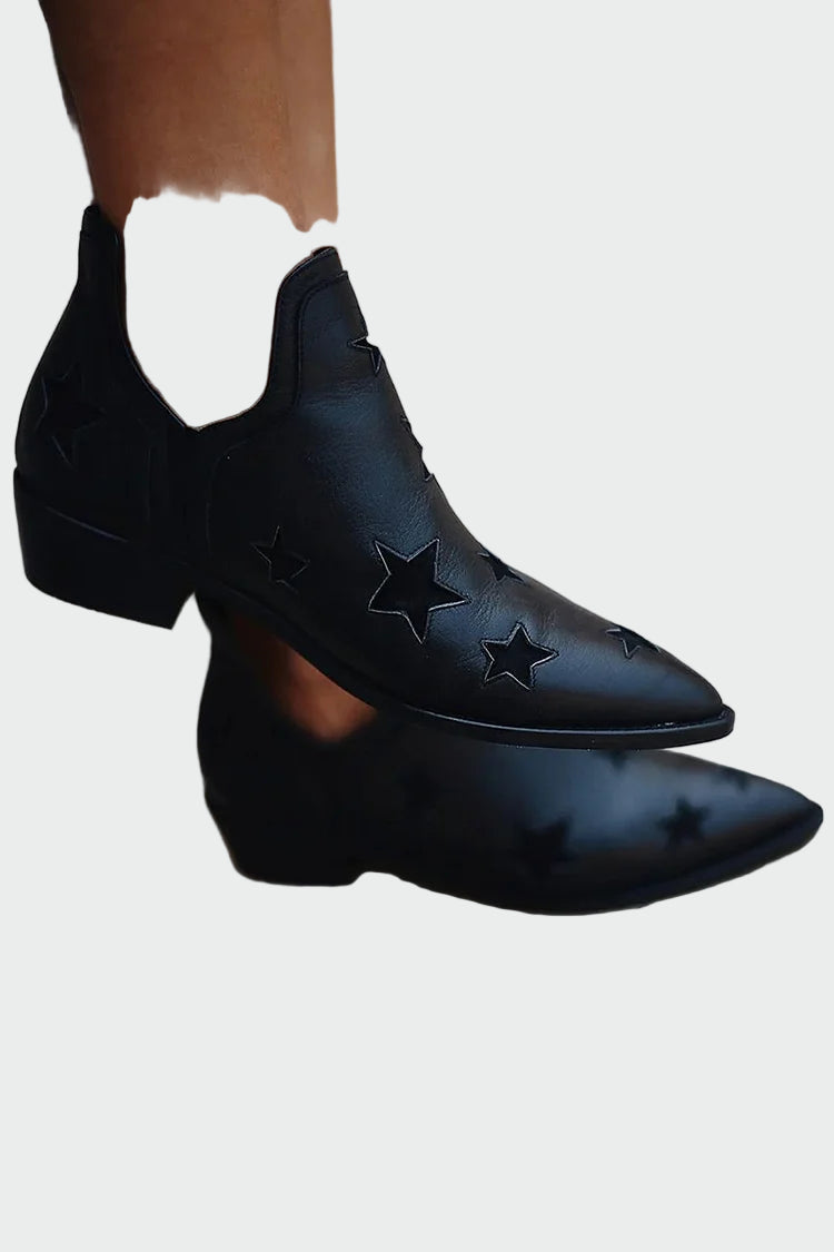 Cowboystøvler med stjerner