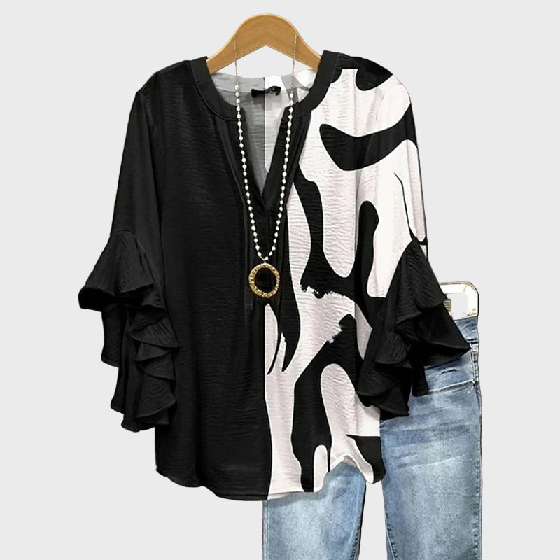 Sweater med varm omfavnelse