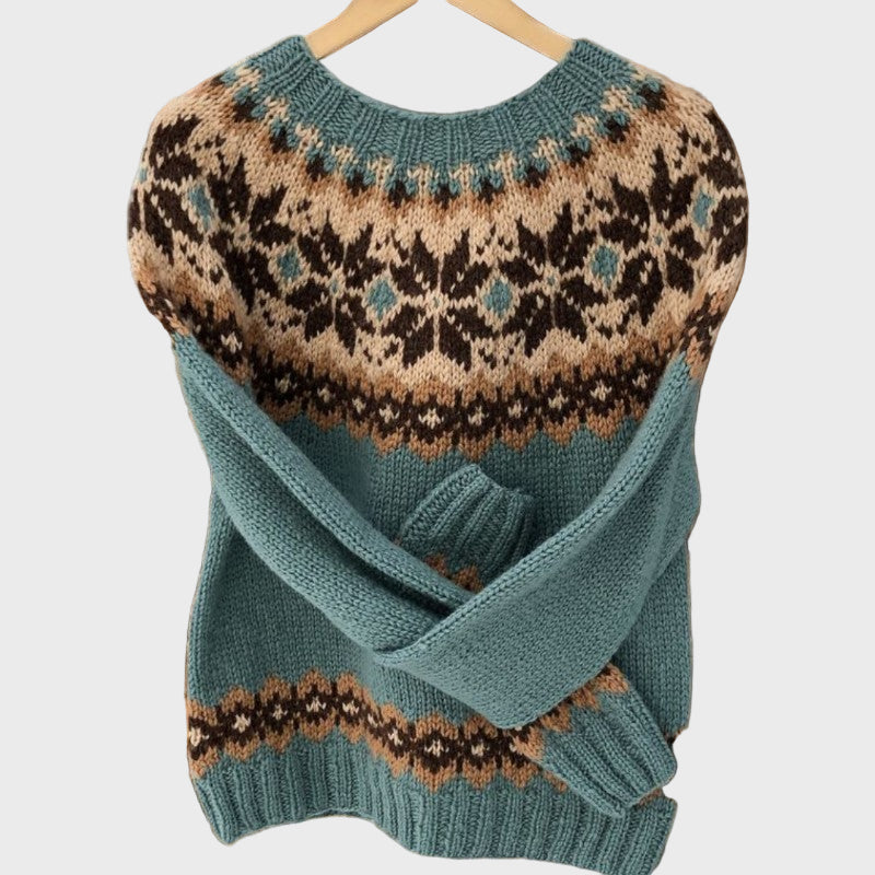 Strikket rullekrave Retro Inspiration