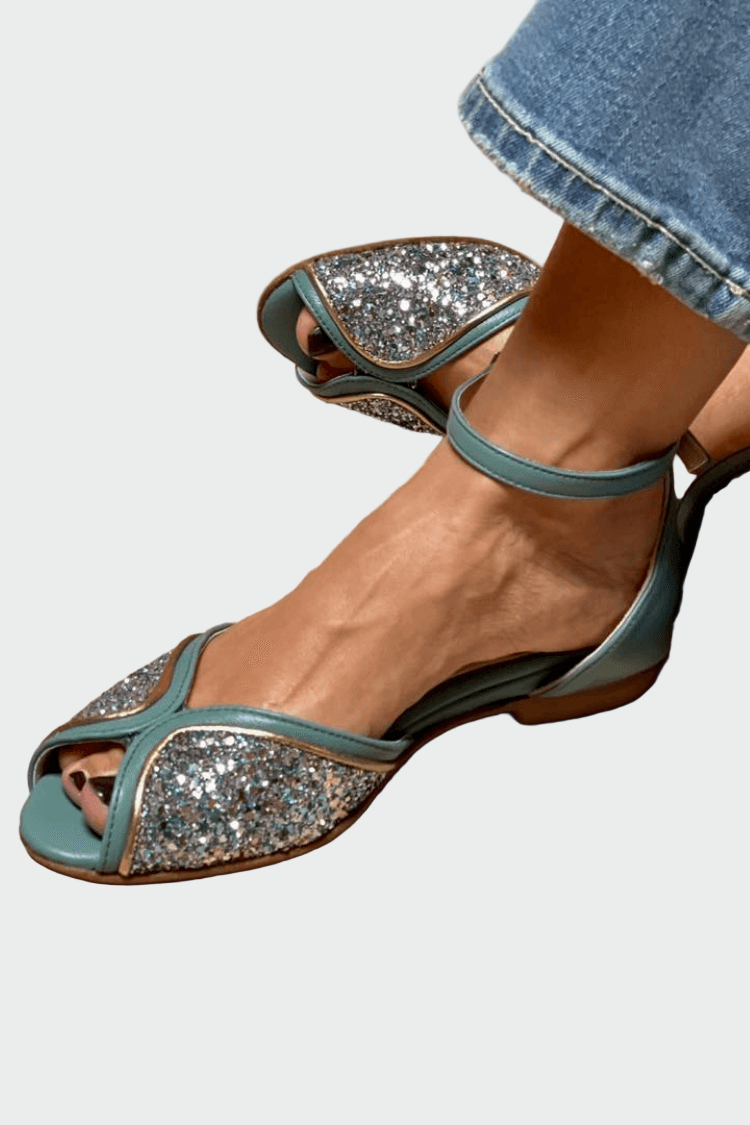 Brigita | Sandaler med Glitter