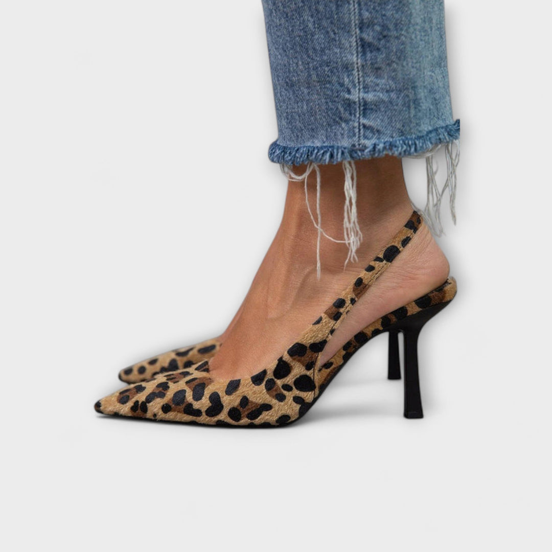 Løveprikkede Sandaler