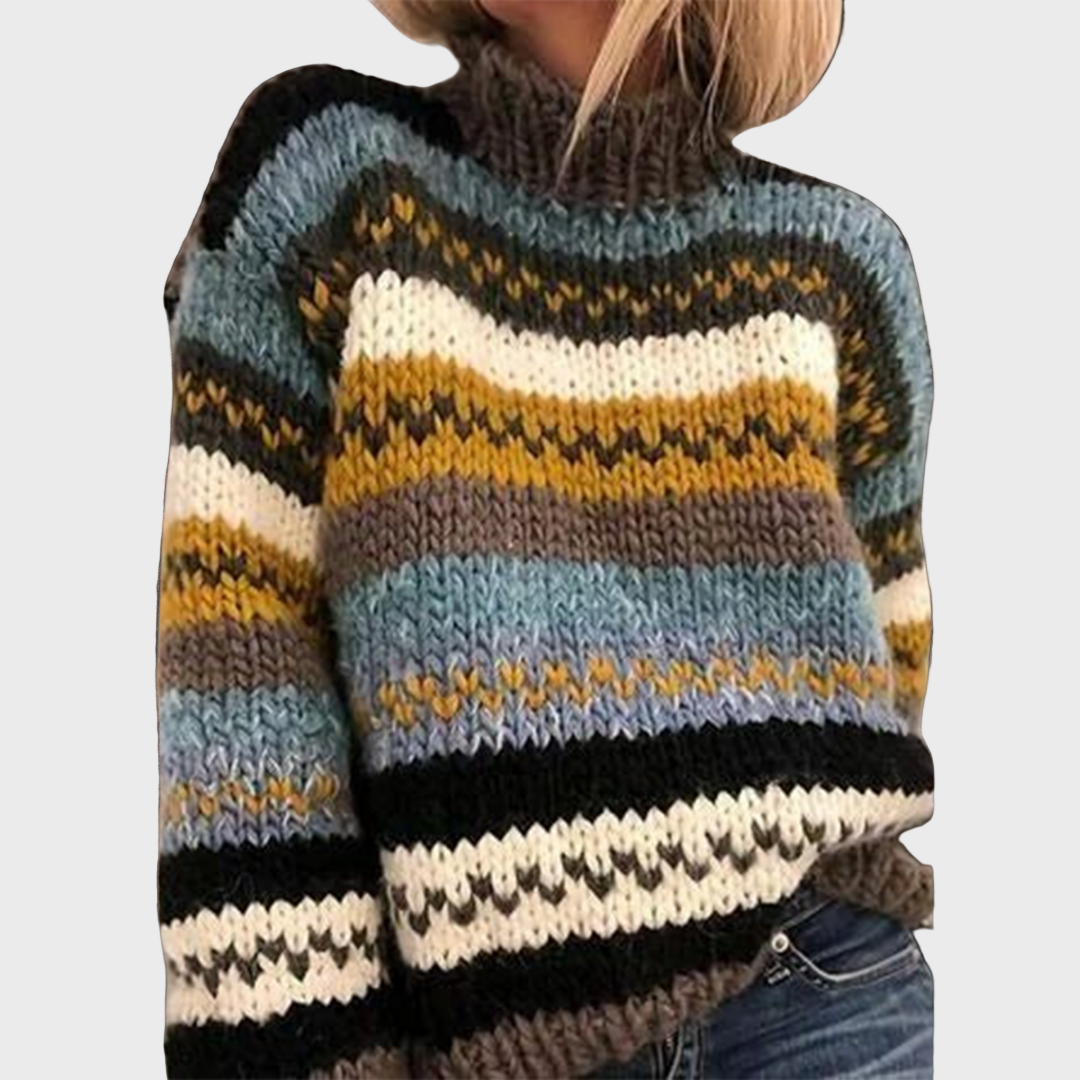 Blød Strikket Turtleneck