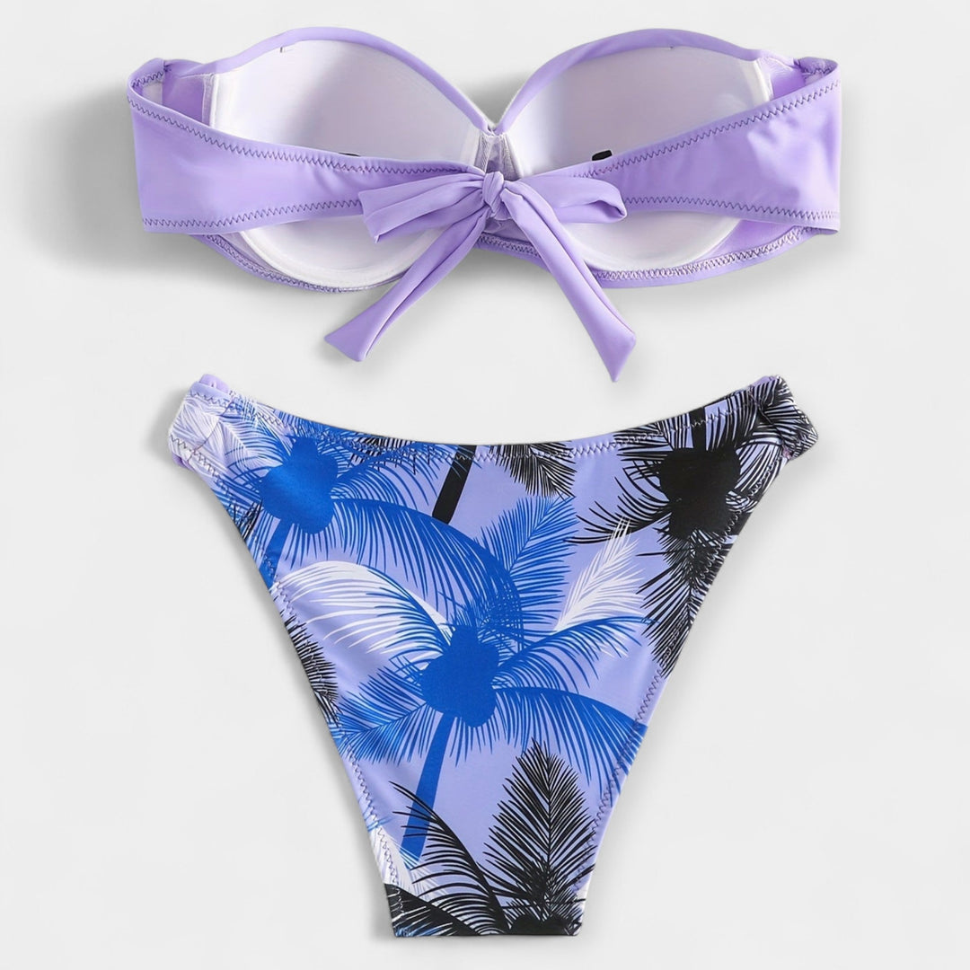 Sexet Bikini med Åben Ryg og Stil