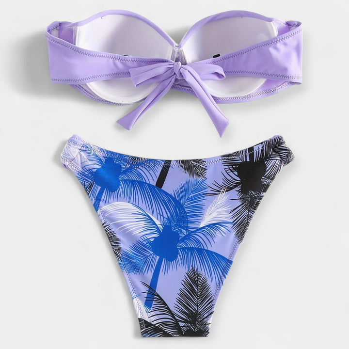 Sexet Bikini med Åben Ryg og Stil