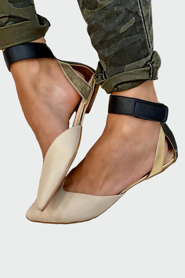 Elegante flade sandaler