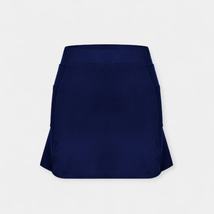Højtaljede Shorts med Nederdel