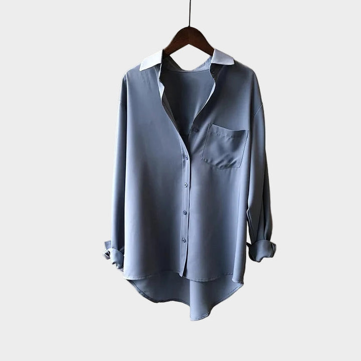 Skjorte med Elegant Snit og Moderne Detalje