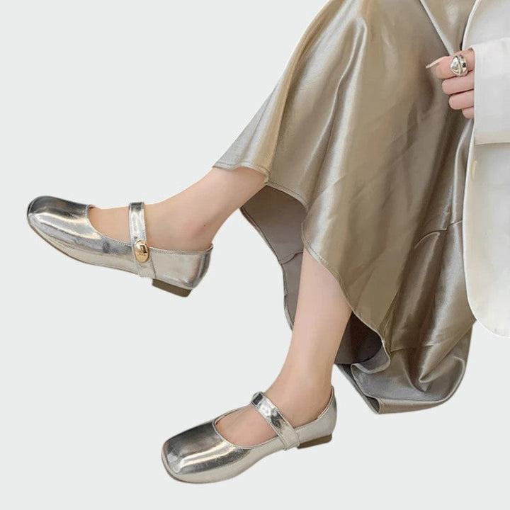 Olivia - Minimalistiske Mary Jane Sko