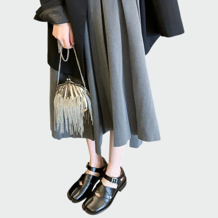 Olivia - Tabi Strap Mary Jane Sko