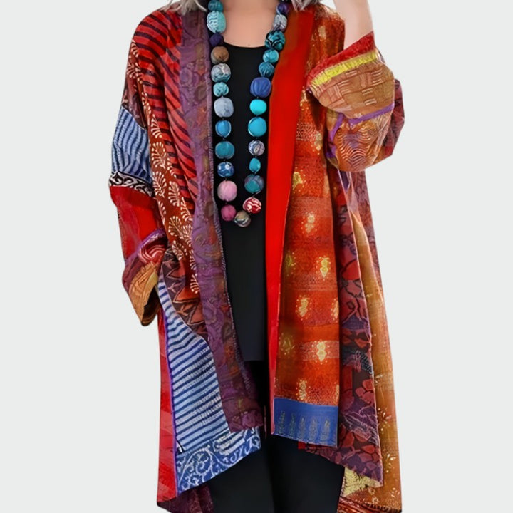 Alma – Elegant strikket cardigan med tidløse, maveflatterende lag