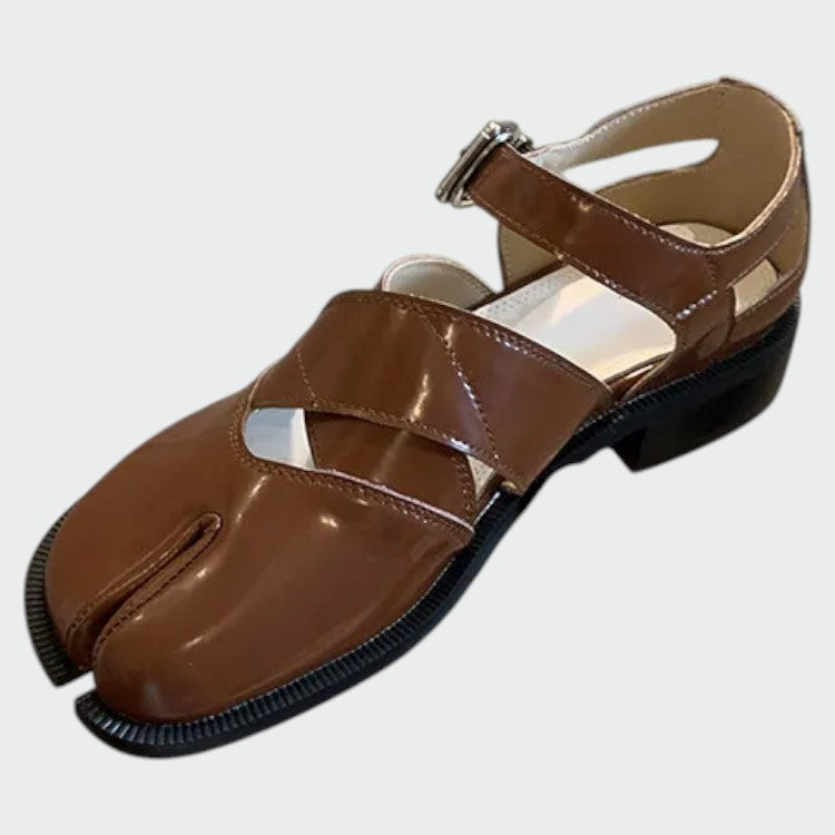 Olivia - Tabi Strap Mary Jane Sko