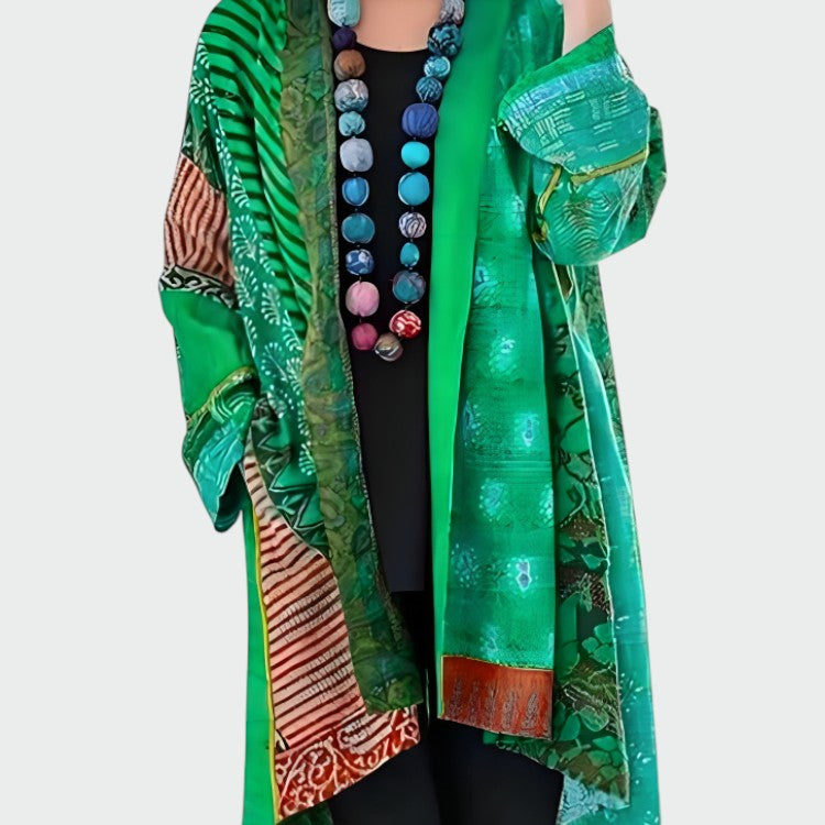 Alma – Elegant strikket cardigan med tidløse, maveflatterende lag