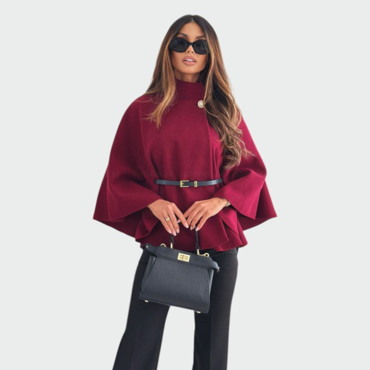 Alma – Elegant sommerfuglejakke med bælte