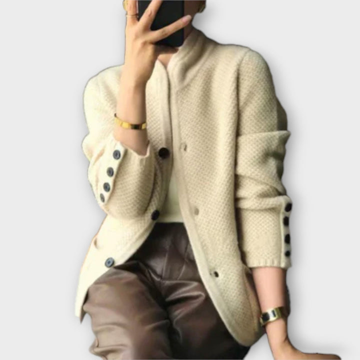 Alissa - Stilfuld &amp; Komfortabel Cardigan