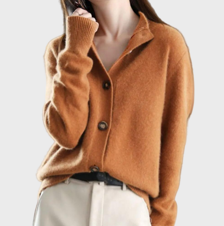 Elegant og Komfortabel Strikket Vest