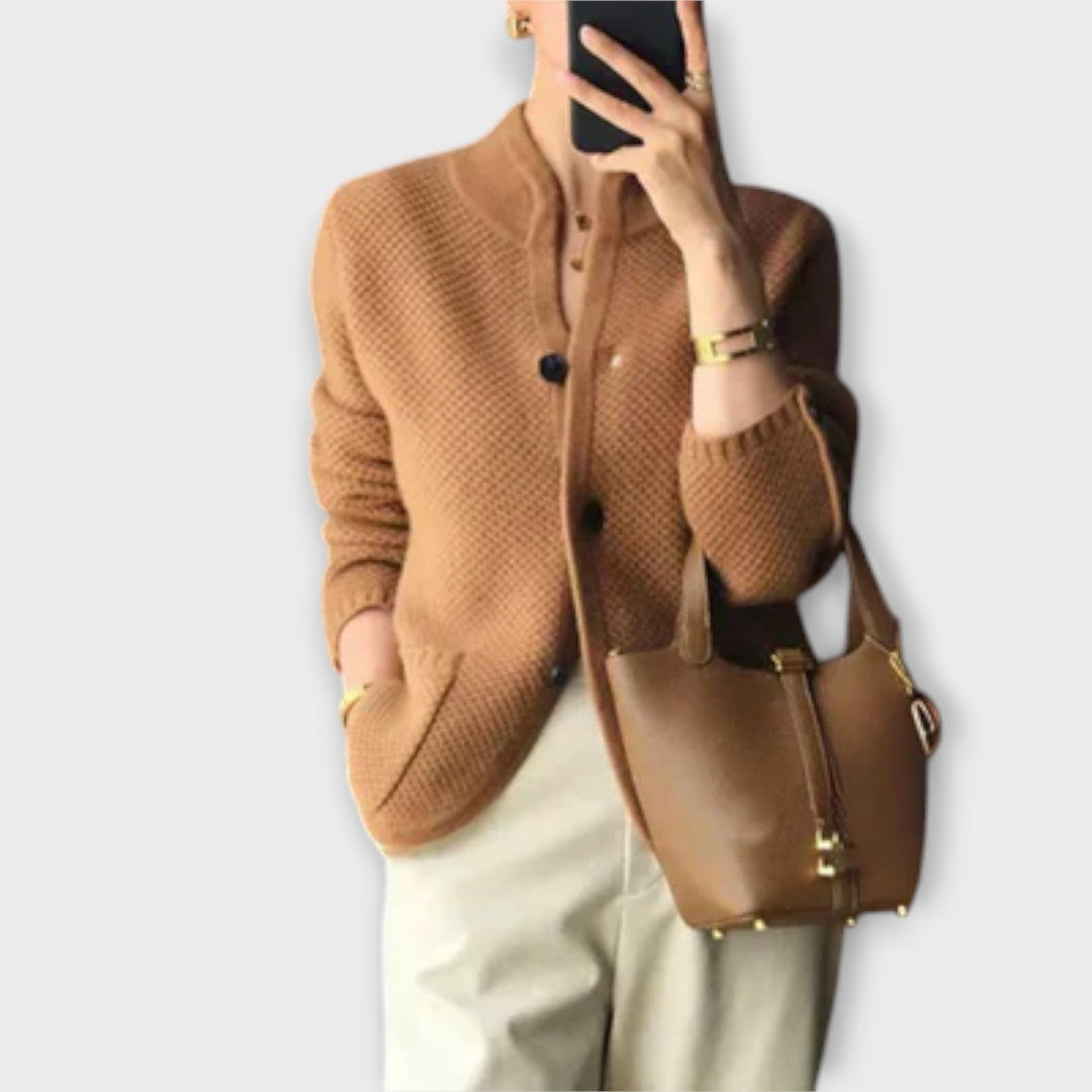 Alissa - Stilfuld &amp; Komfortabel Cardigan