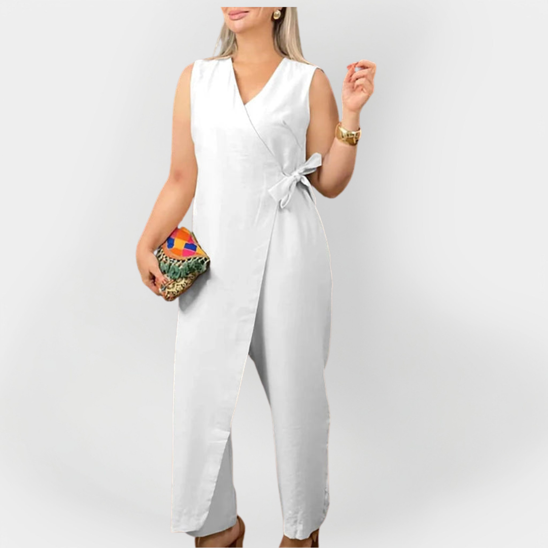 Elegant Uden Ærmer Jumpsuit