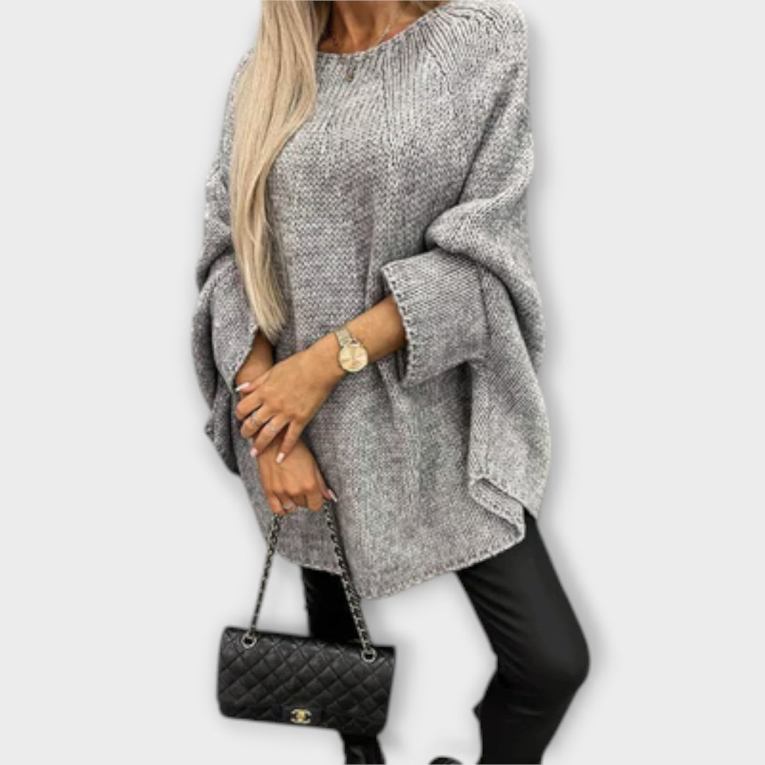 Isabel - Elegant kvindepullover med rund hals