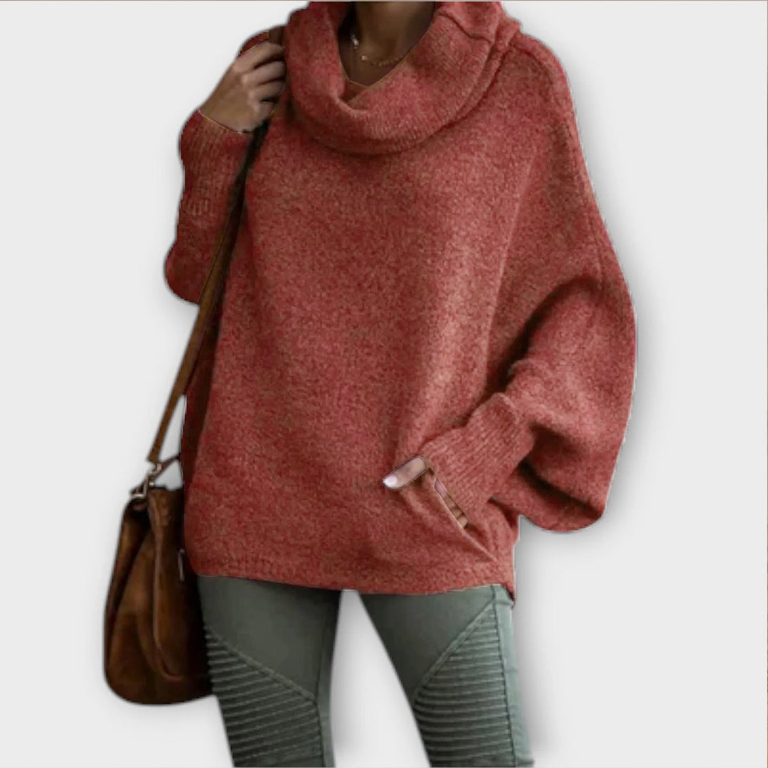 Ulrike - Elegant kvindepullover med turtle neck
