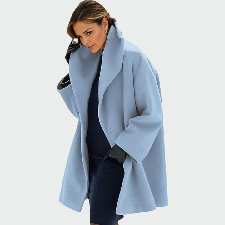 Alma - Elegant uldfrakke til efterår og vinter