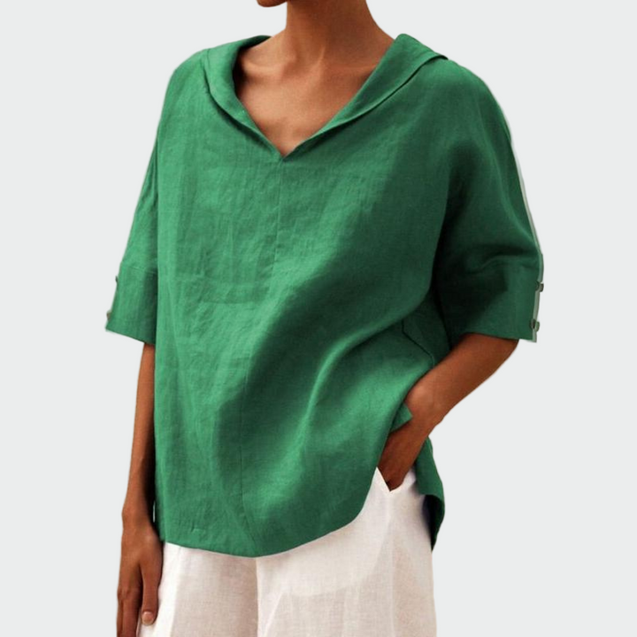 Casual bluse | Komfortabel pasform