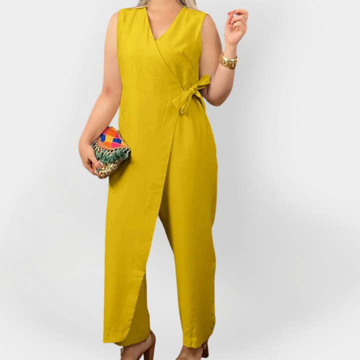 Elegant Uden Ærmer Jumpsuit