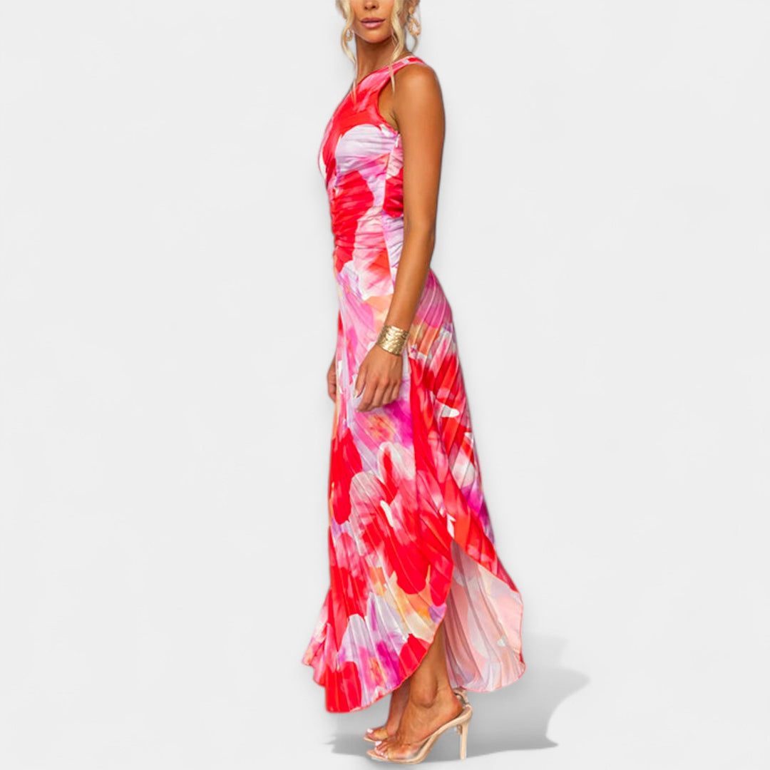 Kjole med Asymmetrisk Design