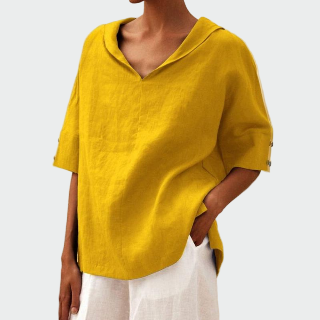 Casual bluse | Komfortabel pasform
