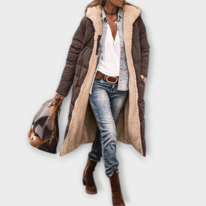 Kora - Manteau med Fleecefor