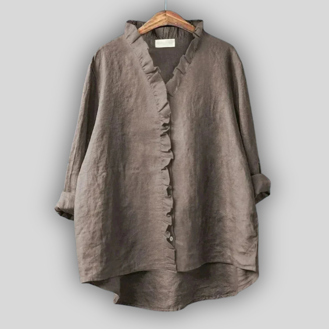 Foret Bluse Jordnær Elegance