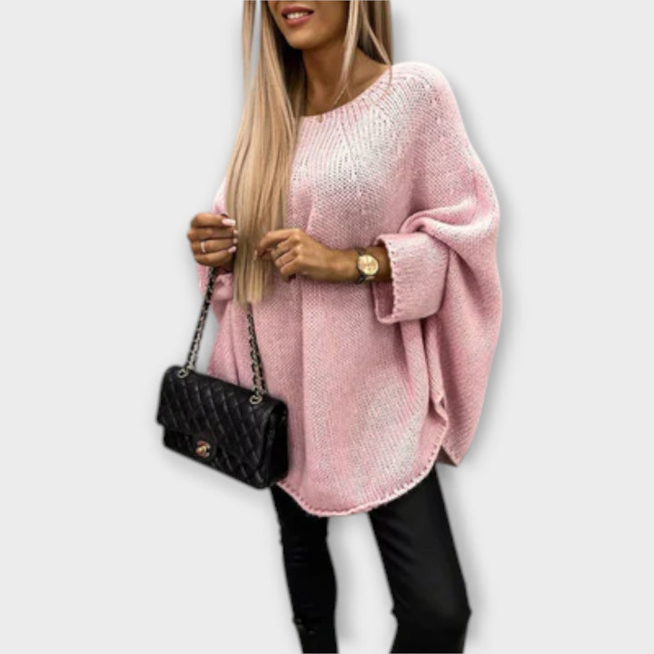 Isabel - Elegant kvindepullover med rund hals