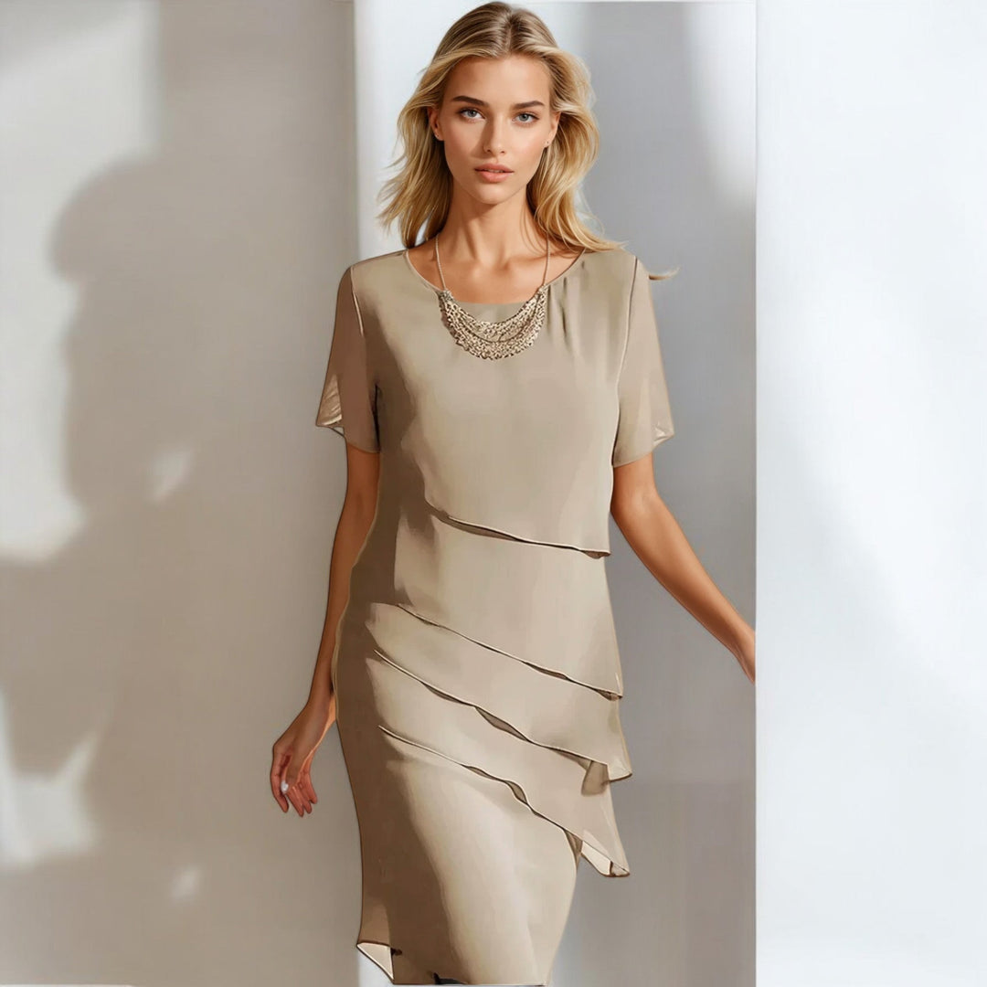 Elegant Chiffon Kjole