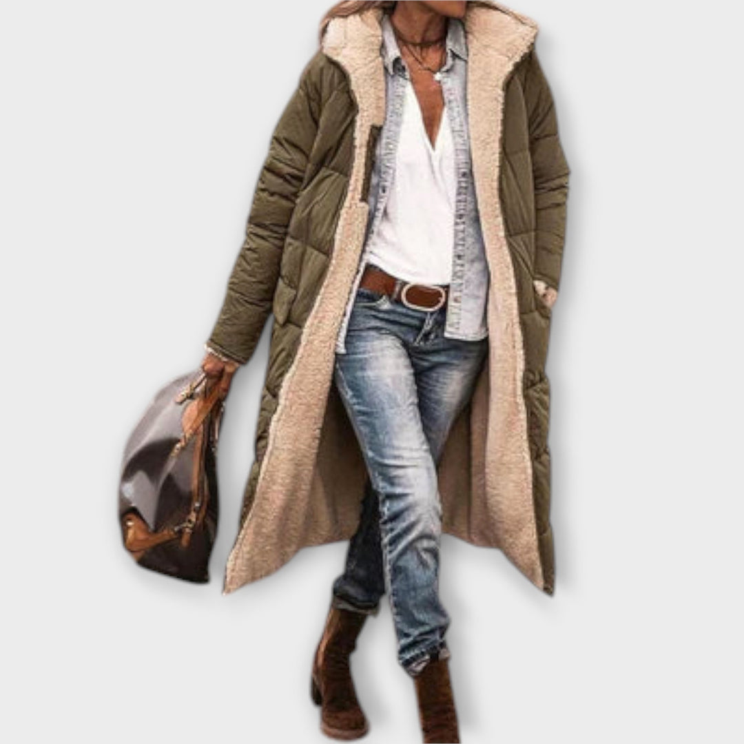 Kora - Manteau med Fleecefor