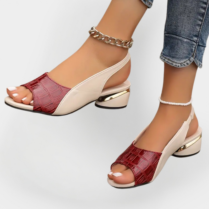 Læder Sandaler Sofia
