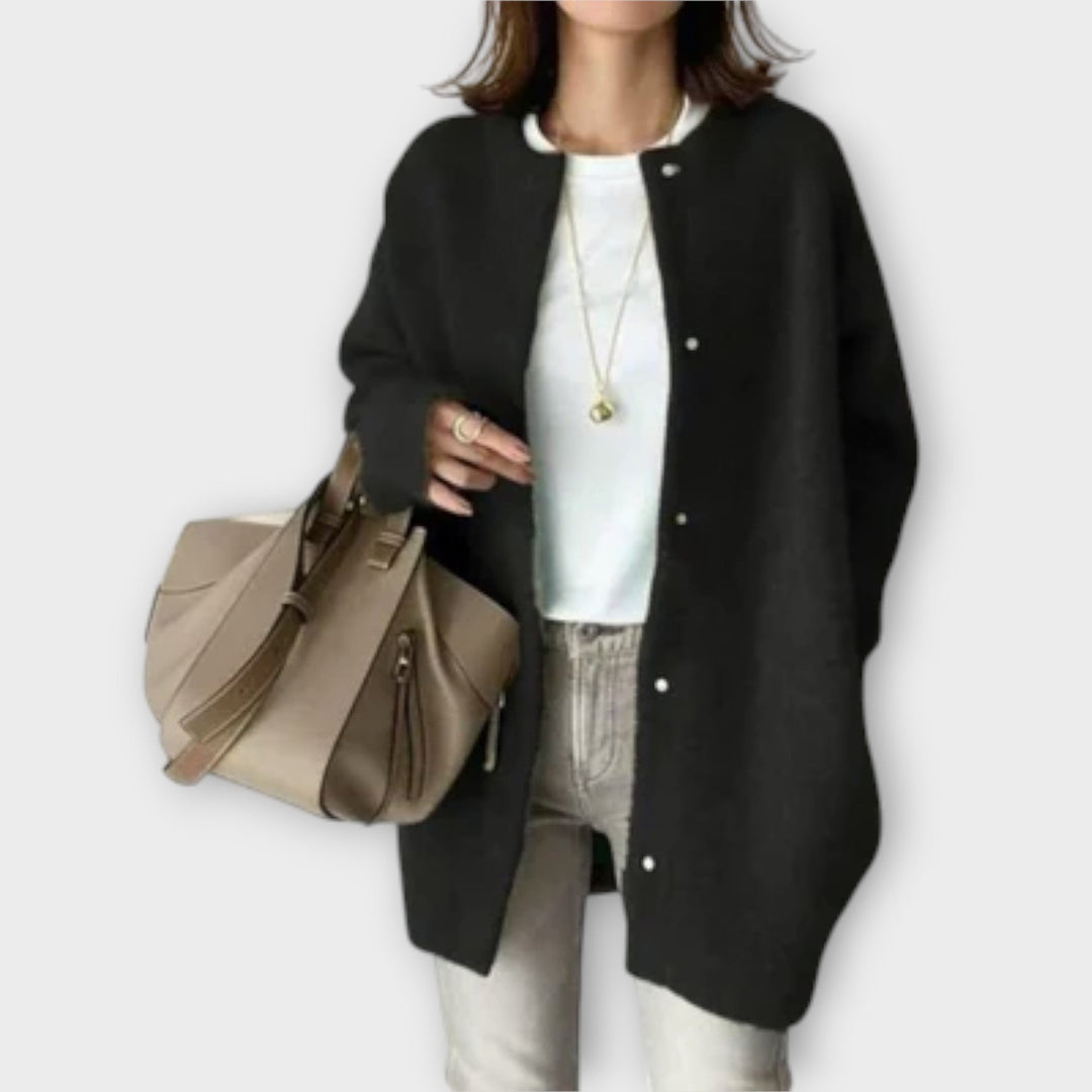 Lilly - Elegant Strikket Cardigan 