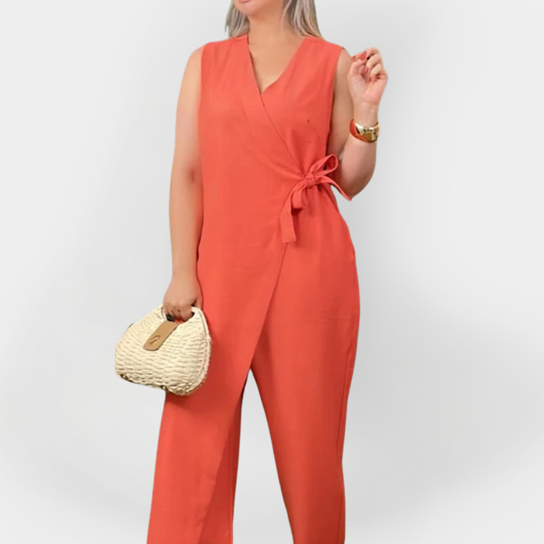 Elegant Uden Ærmer Jumpsuit
