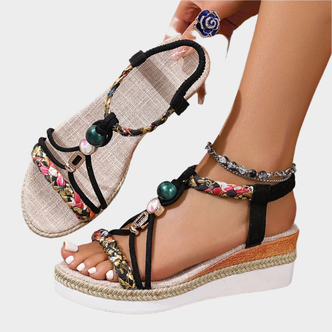 Sandaler med Komfortabel Sål og Platform