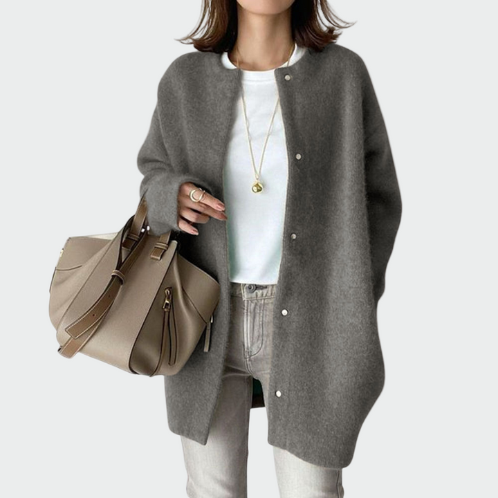 Elegant Strikket Jakke