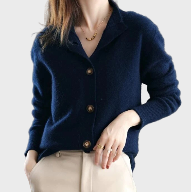 Elegant og Komfortabel Strikket Vest