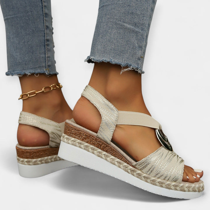 Romerske Sandaler med Vævning