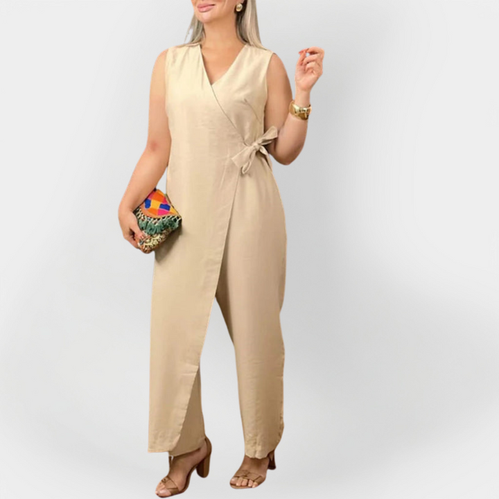 Elegant Uden Ærmer Jumpsuit