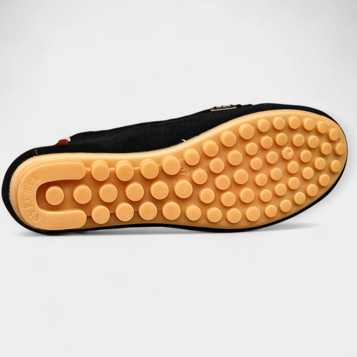 Loafers med Metal Detaljer
