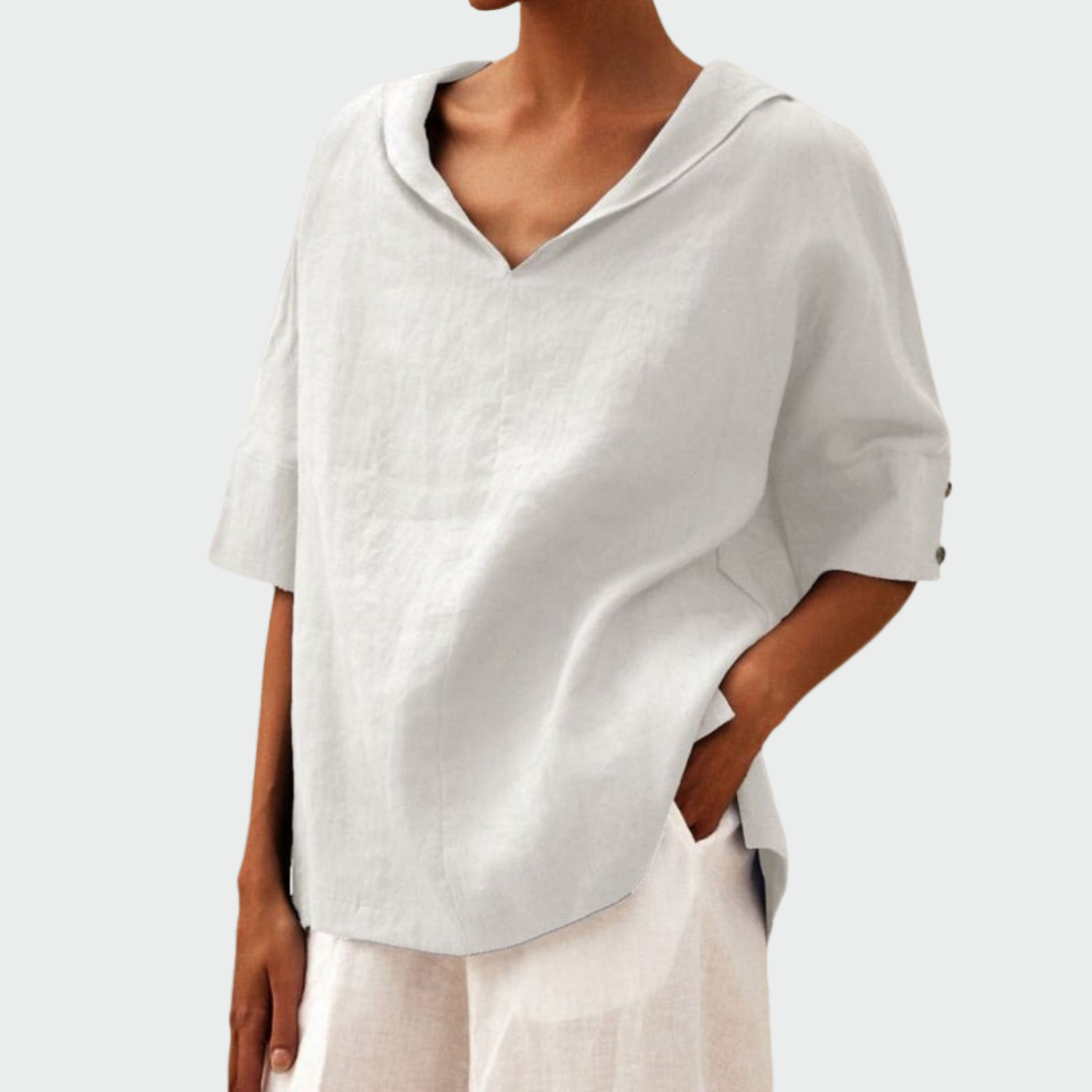Casual bluse | Komfortabel pasform