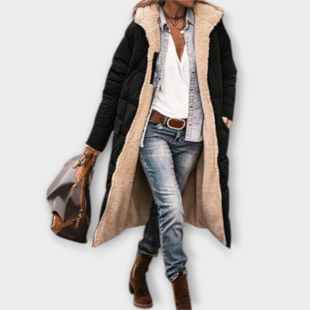 Kora - Manteau med Fleecefor