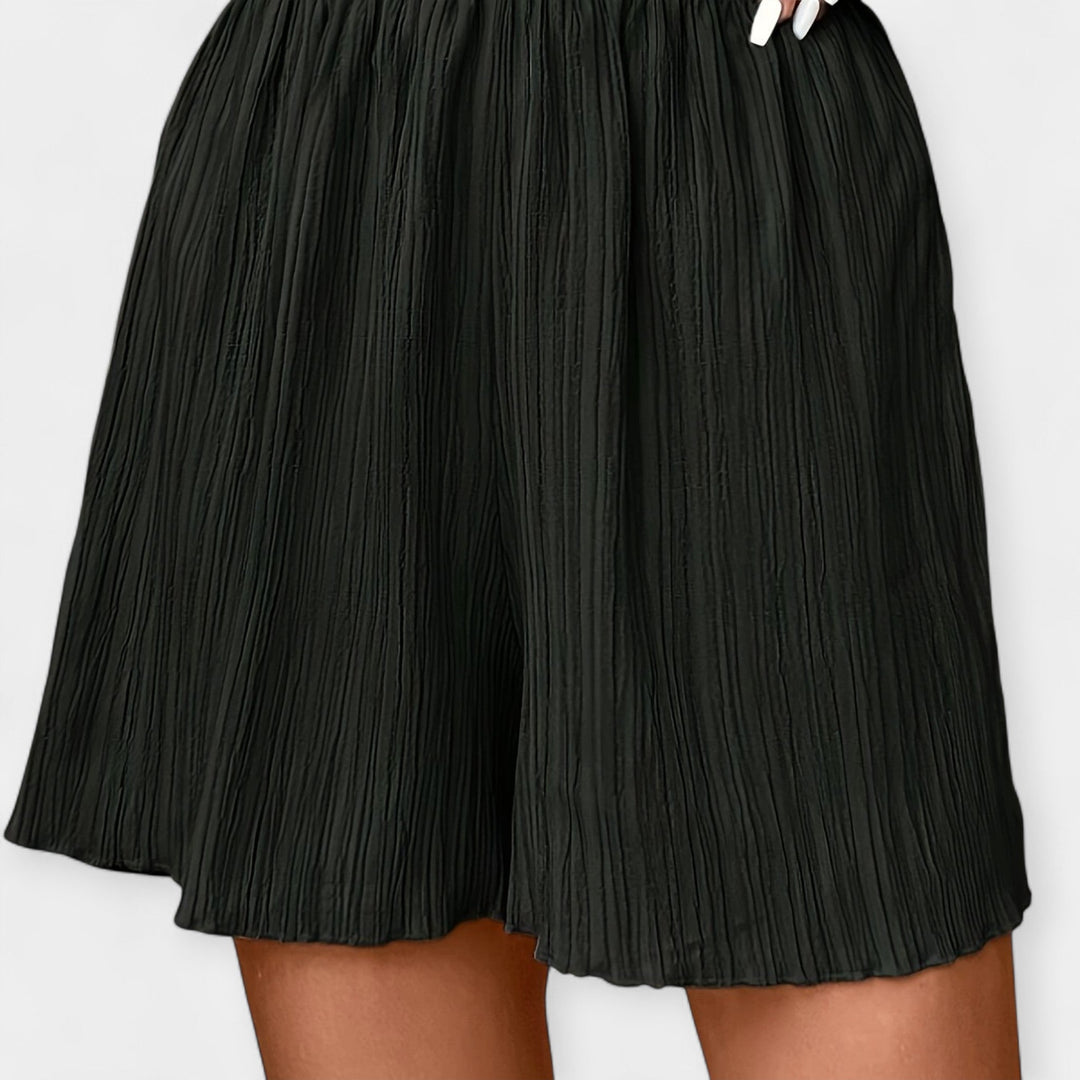 Stilfulde Shorts med Plisseringer