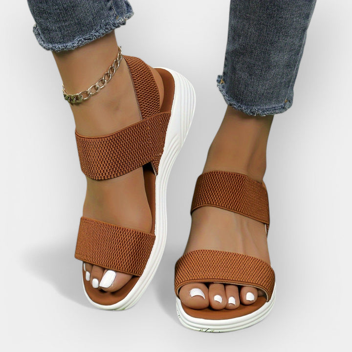 Komfortable Elastiske Sandaler