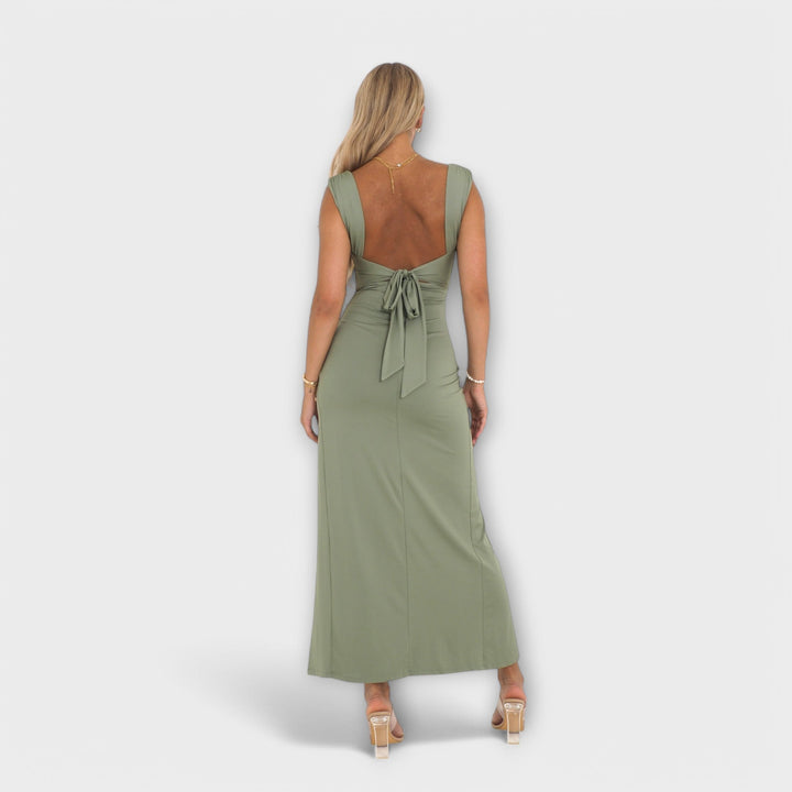 Midi Kjole til Elegante Øjeblikke