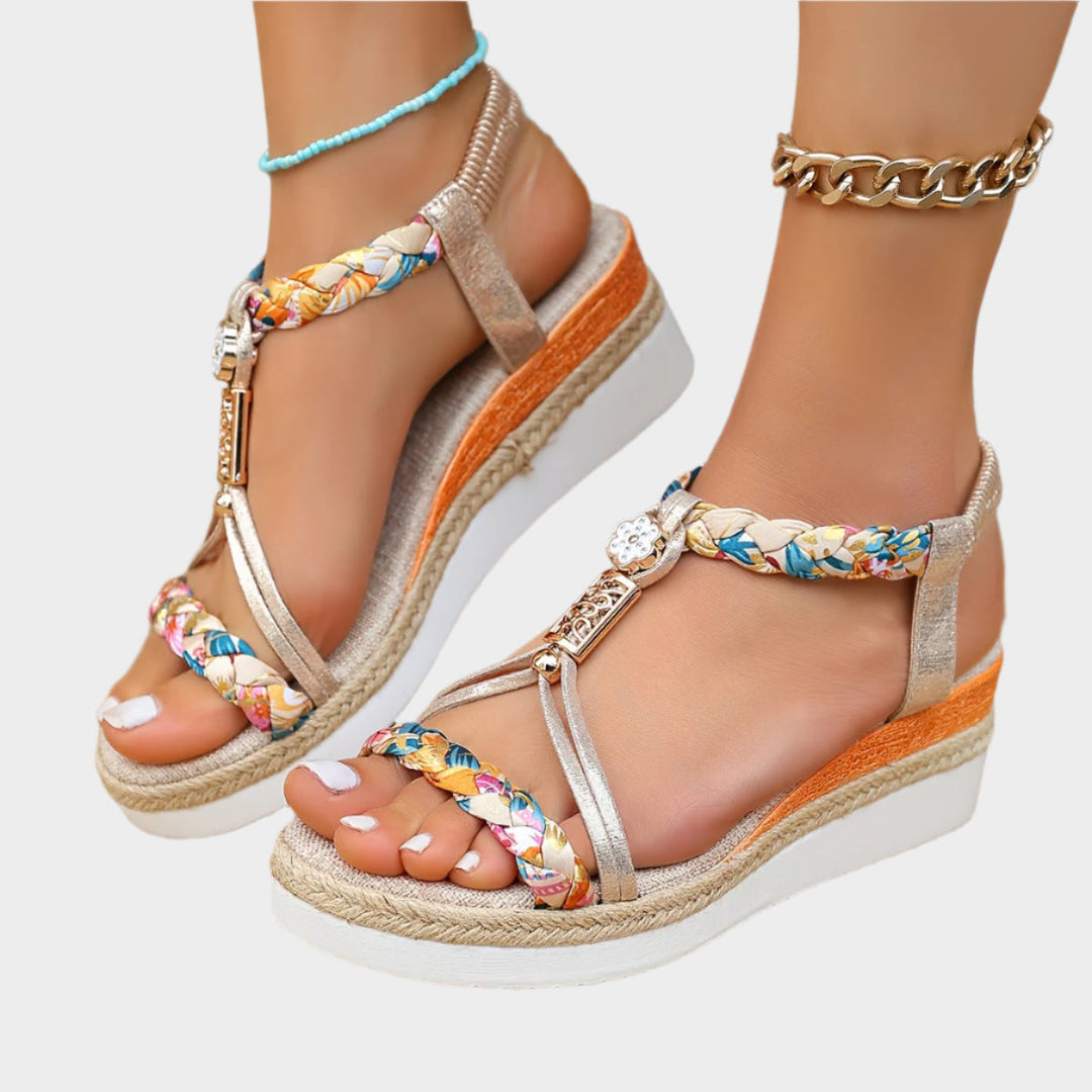 Sandaler med Komfortabel Sål og Platform