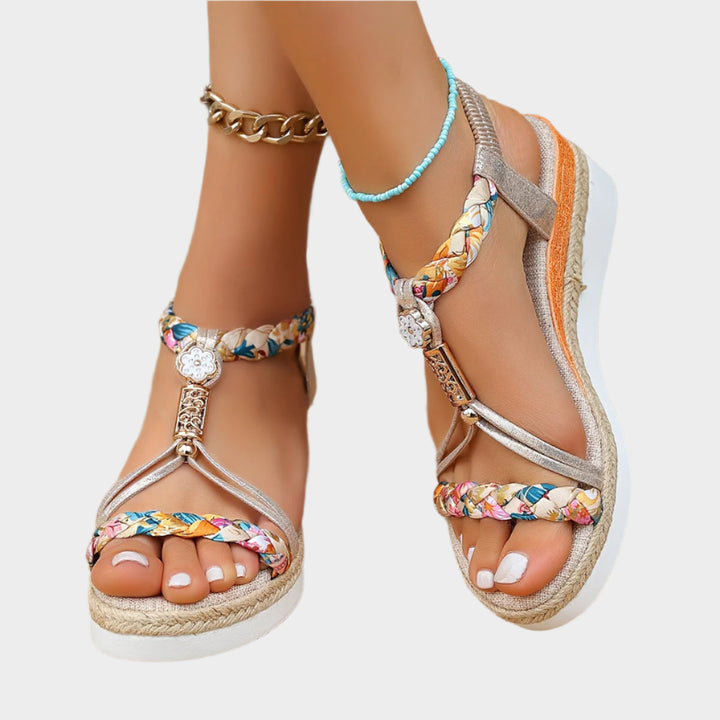 Sandaler med Komfortabel Sål og Platform