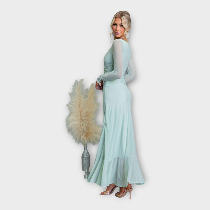 Imponerende Kjole med Elegant Silhuet